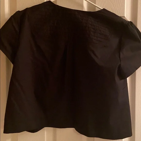 LOFT Elegant Black Cropped Jacket - Picture 7 of 11
